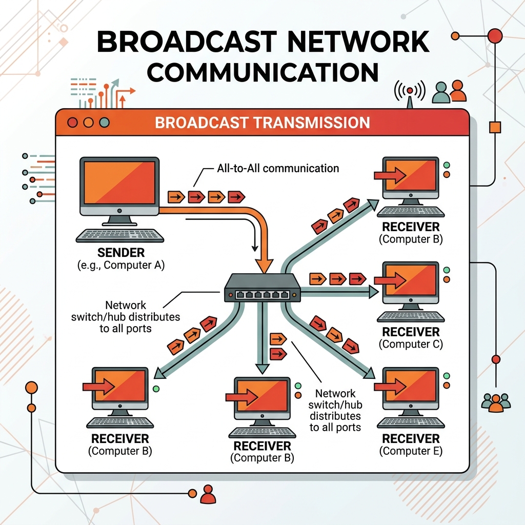 Ilustrasi Broadcast